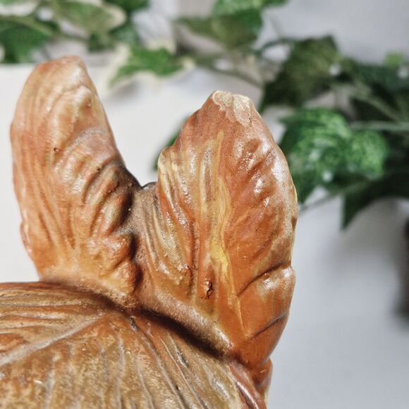 Vintage Native American Indian Woman Statue Swirl Clay Resin Carved Sculpture - Picture 16 of 16